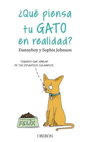 Libro QUE PIENSA TU GATO EN REALIDAD? de DANNYBOY SOPHIE JOHNSON en Colombia, ciencia