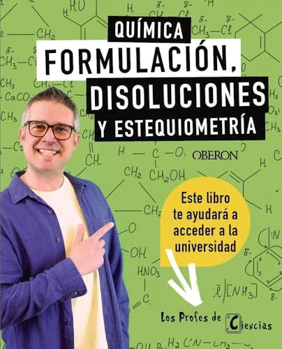 Libro QUIMICA. FORMULACION, DISOLUCIONES Y ESTEQUIOMETRIA de LOS PROFES DE CIENCIAS en Colombia, ciencia