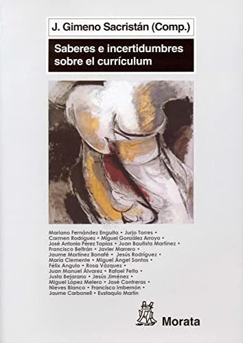 Libro SABERES E INCERTIDUMBRES SOBRE EL CURRICULUM de SACRISTAN J. GIMENO en Colombia, pedagogia