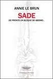 Libro SADE DE PRONTO UN BLOQUE DE ABISMO de LE BRUN ANNIE en Colombia, psicoanalisis