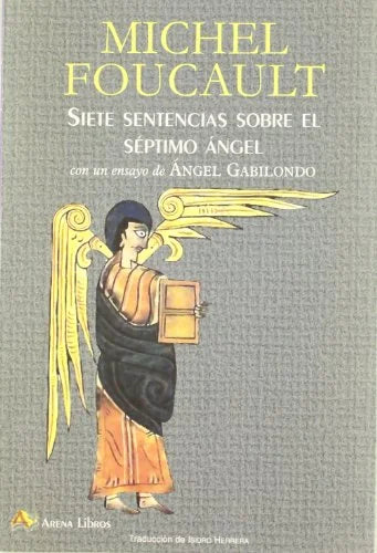 Libro SIETE SENTENCIAS SOBRE EL SEPTIMO ANGEL de FOUCAULT MICHEL en Colombia, filosofia