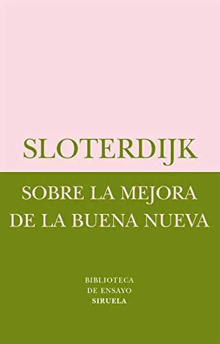 Libro SOBRE LA MEJORA DE LA BUENA NUEVA de SLOTERDIJK PETER en Colombia, filosofia