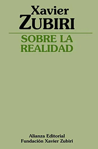 Libro SOBRE LA REALIDAD de ZUBIRI XAVIER en Colombia, filosofia
