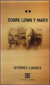Libro SOBRE LENIN Y MARX de LUKACS GYORGY en Colombia, politica
