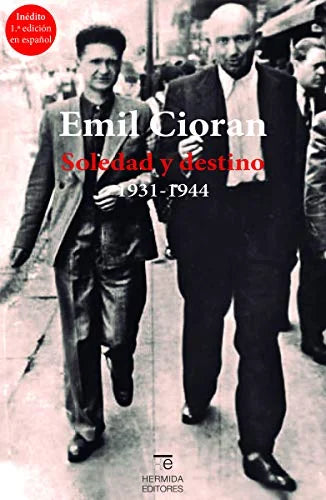 Libro SOLEDAD Y DESTINO 1931 1944 de CIORAN EMIL en Colombia, literatura