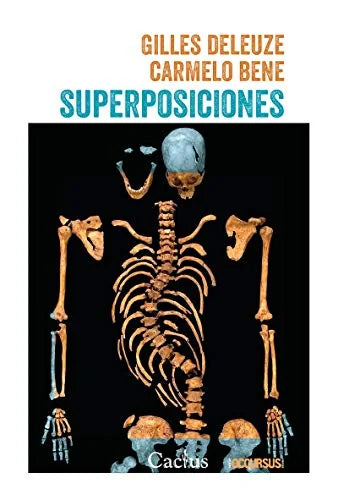 Libro SUPERPOSICIONES de DELEUZE GILLES- BENE CARMELO en Colombia, teatro