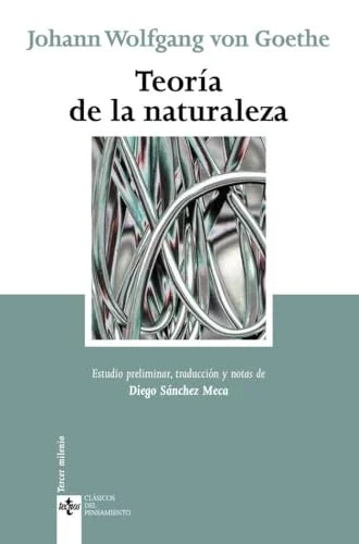 Libro TEORIA DE LA NATURALEZA de GOETHE JOHANN WOLFGANG en Colombia, filosofia