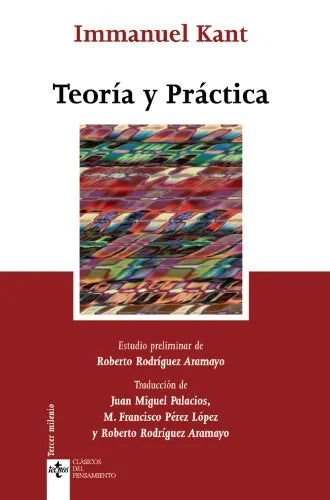 Libro TEORIA Y PRACTICA de KANT IMMANUEL en Colombia, filosofia