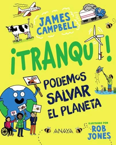 Libro TRANQUI! PODEMOS SALVAR EL PLANETA de CAMPBELL JAMES en Colombia, ecologia