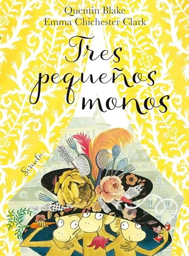 Libro TRES PEQUENOS MONOS de BLAKE QUENTIN, CHICHESTER CRAR en Colombia, infantil