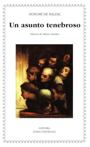 Libro UN ASUNTO TENEBROSO de DE BALZAC HONORE en Colombia, literatura
