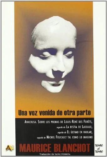 Libro UNA VOZ VENIDA DE OTRA PARTE de BLANCHOT MAURICE en Colombia, filosofia