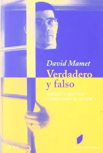 Libro VERDADERO Y FALSO de MAMET DAVID en Colombia, teatro