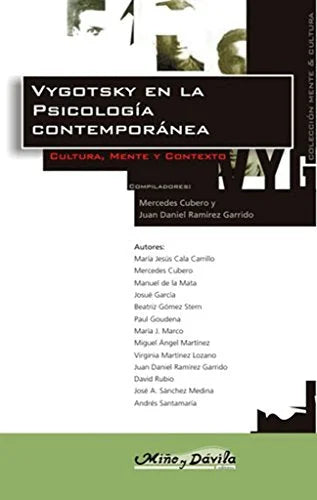 Libro VIGOTSKY EN LA PSICOLOGIA CONTEMPORANEA de CUBERO MERCEDES en Colombia, pedagogia