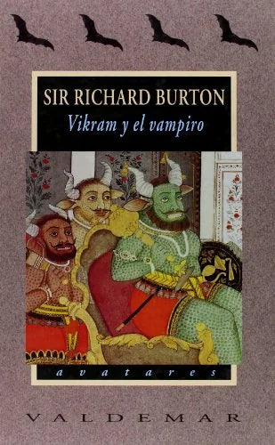 Libro VIKRAM Y EL VAMPIRO de SIR BURTON RICHARD- en Colombia, literatura