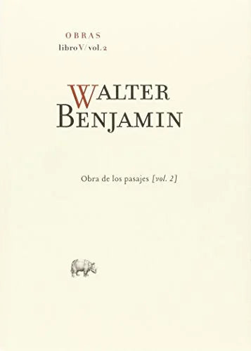 Libro WALTER BENJAMIN LIBRO V VOL 2 de BENJAMIN WALTER en Colombia, filosofia