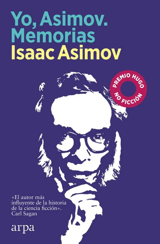 Libro YO ASIMOV MEMORIAS de ISAAC ASIMOV en Colombia, biografia