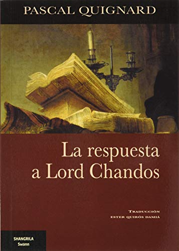 Libro La Respuesta A Lord Chandos
