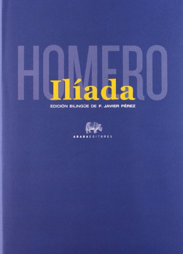 Libro Iliada-Bilingue