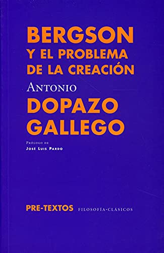 Libro Bergson Y El Problema Dw La Creacion
