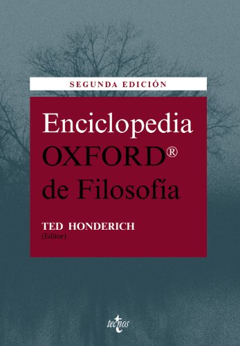Libro Enciclopedia Oxfor De Filosofia