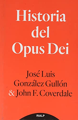 Libro Historia Del Opus Dei