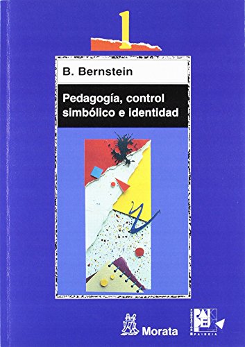Libro Pedagogia, Control Simbolico E Identidad