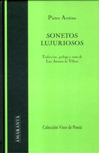 Libro Sonetos Lujuriosos