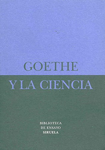 Libro Goethe Y La Ciencia