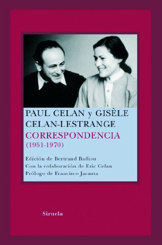 Libro Correspondencia Paul Celan Y Gisele Lest