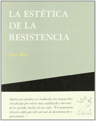 Libro La Estetica De La Resistencia