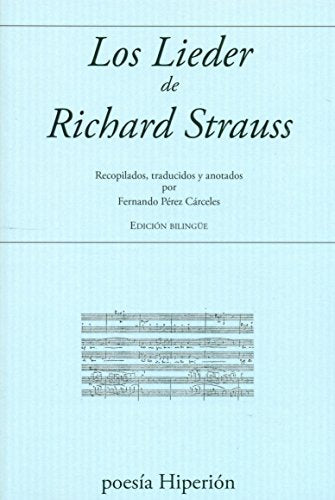 Los Lieder De Richard Strauss - Icaro Libros