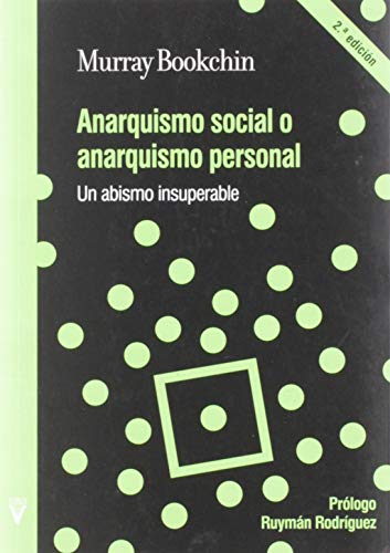 Libro Anarquismo Social O Anarquismo Personal