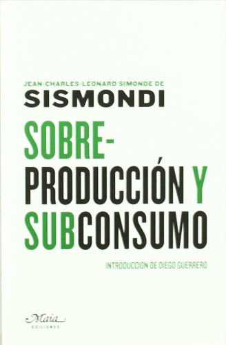 Libro Sobre Produccion Y Subconsumo