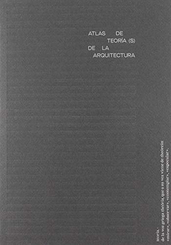 Atlas De Teorias De La Arquitectura - Icaro Libros