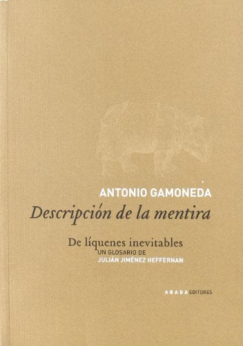 Libro Descripcion De La Mentira 2º