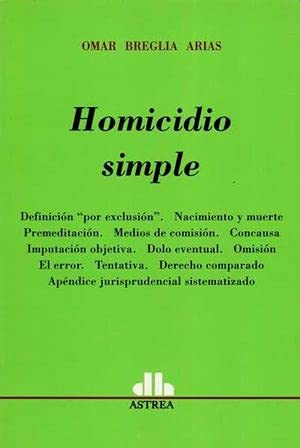 Libro Homicidio Simple
