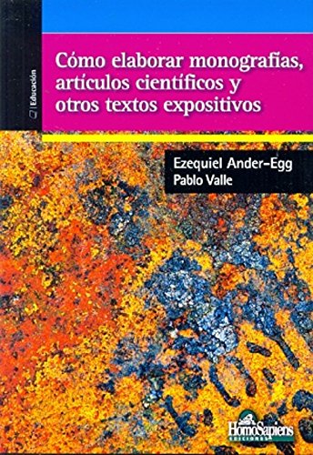 Como Elabora Monogafias, Articulos Cient - Icaro Libros