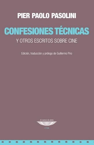 LIBRO CONFESIONES TECNICAS Y OTROS ESCRITOS SOBRE CINE