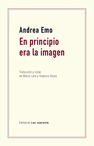 Libro En Principio Era La Imagen