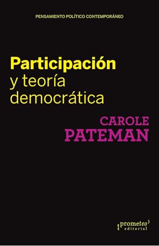 Libro Participacion Y Teoria Democratica