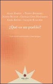 Libro Que Es Un Pueblo?